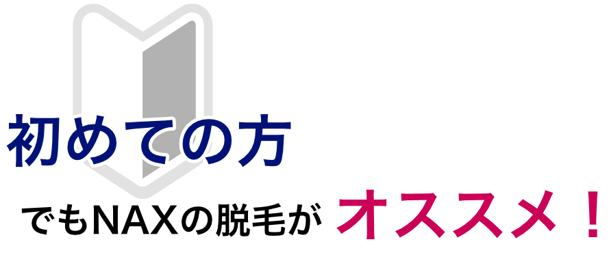初めての方でもNAXがオススメ